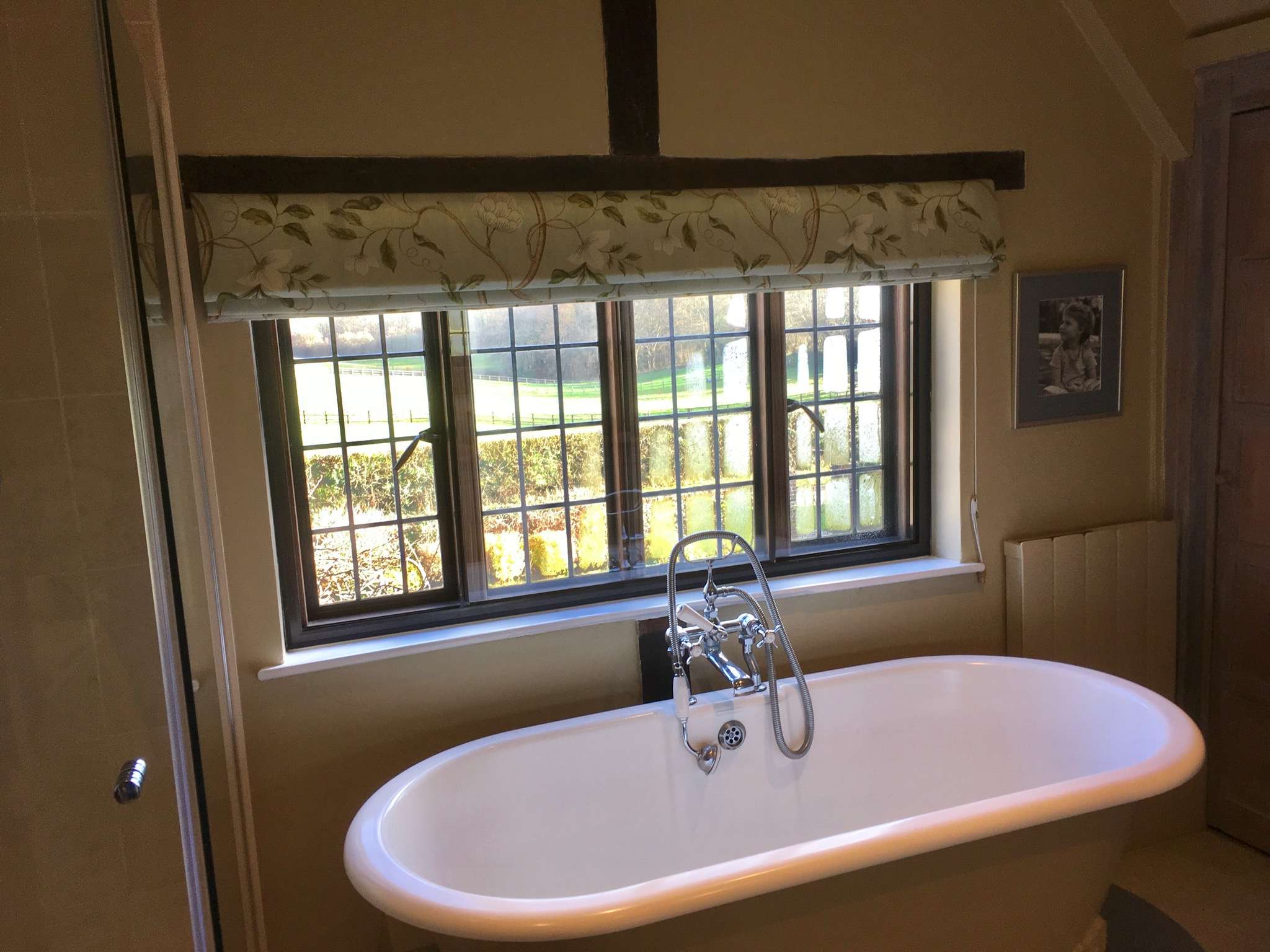 Overlong curtains